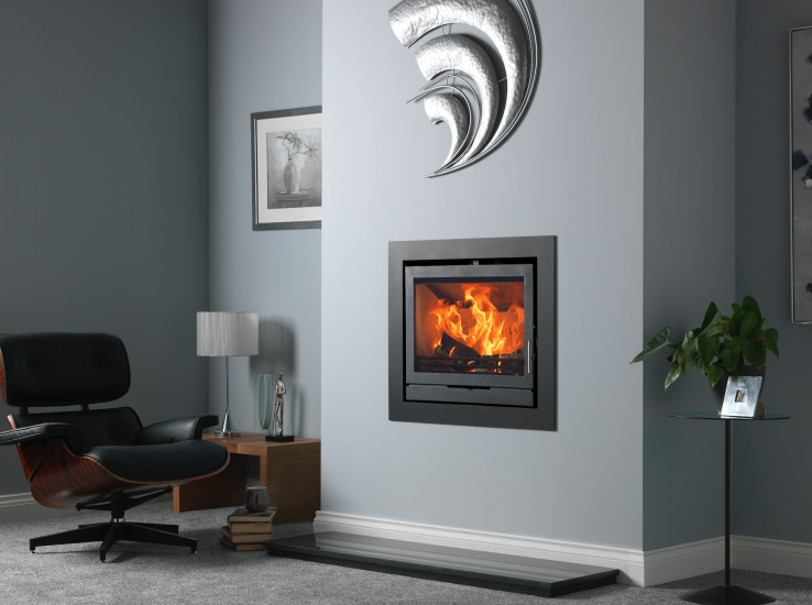 8Kw Inset Multi Fuel Stove